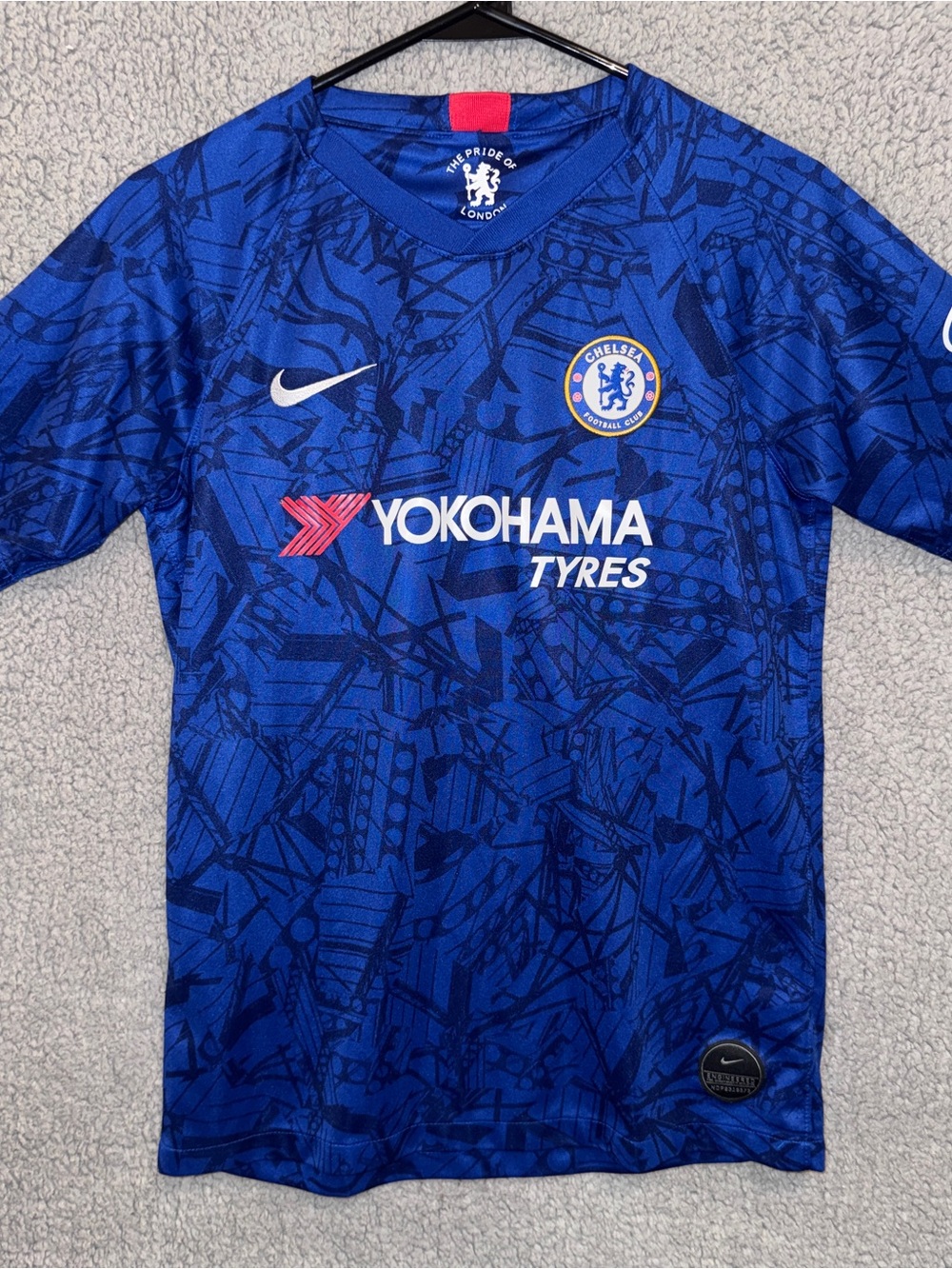 Chelsea Football Club Jersey Nike Home 2019/2020 Soccer Youth XL Boys BLOCK CORE